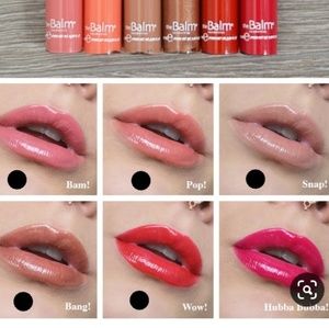 theBalm lip gloss set "Read my lips"